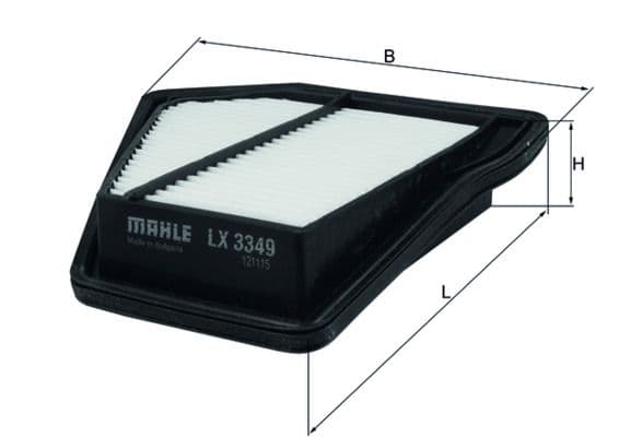 Filtru aer KNECHT LX 3349