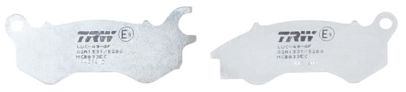 set placute frana,frana disc TRW Organic Eco MCB833EC