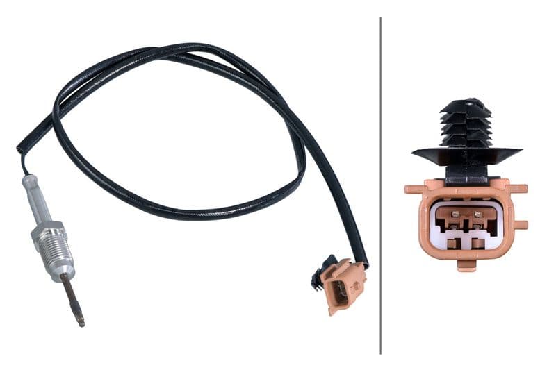Senzor, temperatura gaze evacuare HELLA 6PT 358 284-621