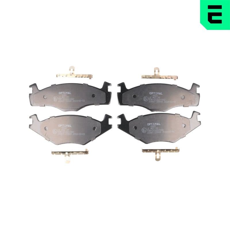 set placute frana,frana disc OPTIMAL BP-09968