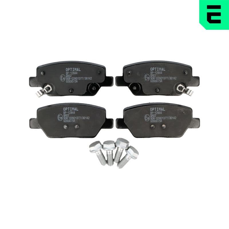 set placute frana,frana disc OPTIMAL BP-12844