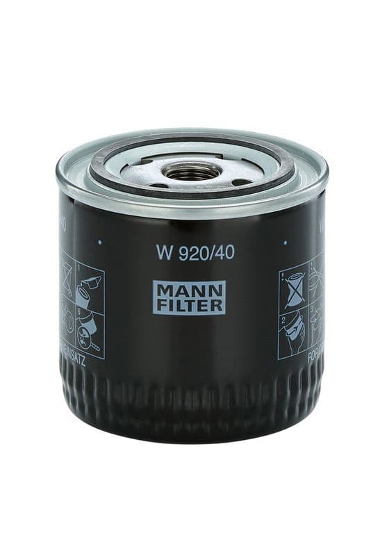 Filtru, sistem hidraulic primar MANN-FILTER W 920/40