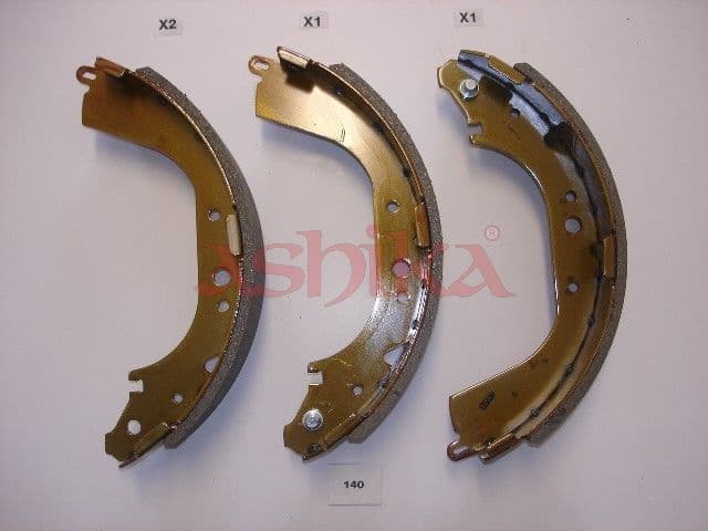 Set saboti frana ASHIKA 55-01-140