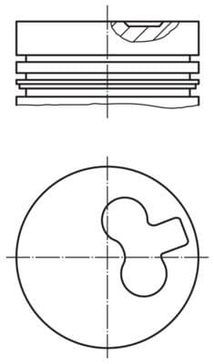 Piston MAHLE 676 37 00