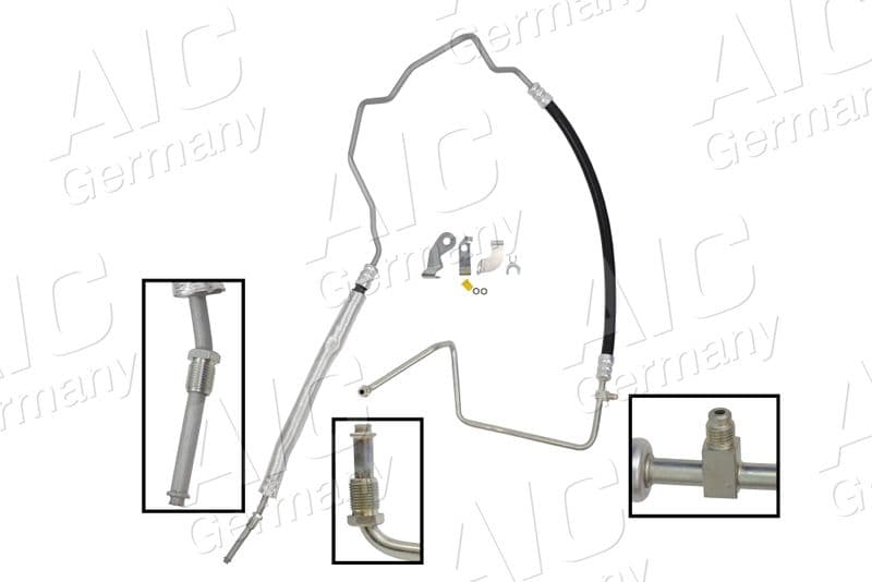 Furtun hidraulic, sistem de directie AIC Calitatea originală 58454