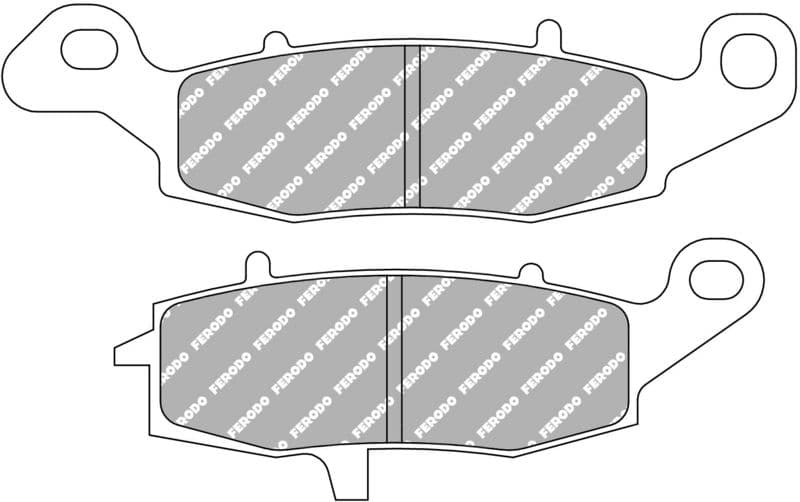 set placute frana,frana disc FERODO RACING FDB2049EF