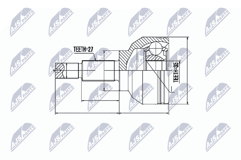 Set articulatie, planetara NTY NPZ-RE-019