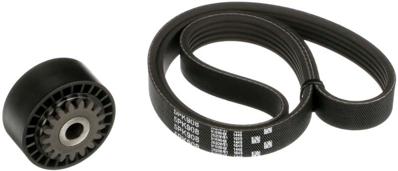 Set curea transmisie cu caneluri GATES Micro-V® K015PK908