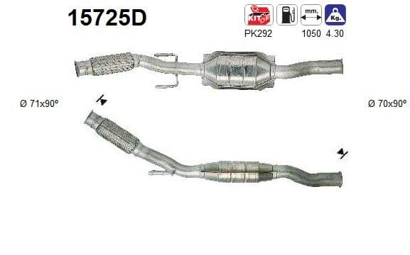 Catalizator AS-PL 15725D