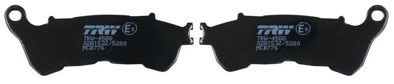 set placute frana,frana disc TRW Organic Allround MCB776
