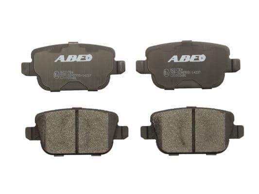 set placute frana,frana disc ABE C2I003ABE