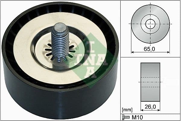 Rola ghidare/conducere, curea transmisie Schaeffler INA 532 0736 10