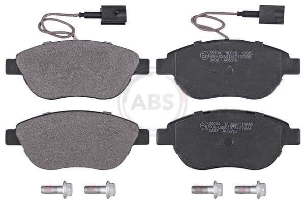 set placute frana,frana disc ABS 35134