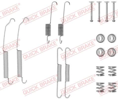 Set accesorii, sabot de frana QUICK BRAKE 105-0701