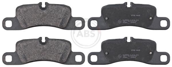 set placute frana,frana disc ABS 37725