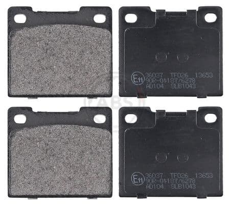 set placute frana,frana disc ABS 36037