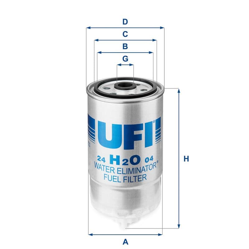filtru combustibil UFI 24.H2O.04