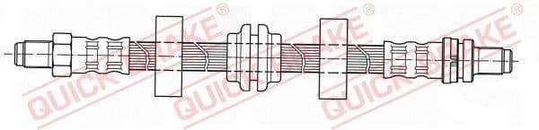 Furtun frana QUICK BRAKE 42.913