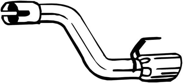 Racord evacuare BOSAL 750-245