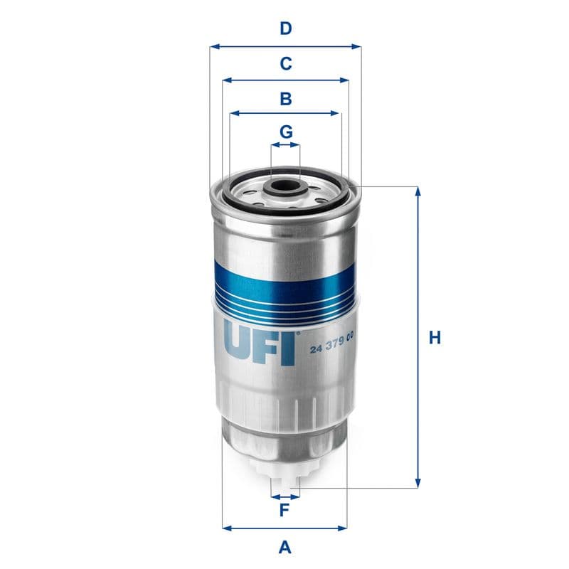 filtru combustibil UFI 24.379.00