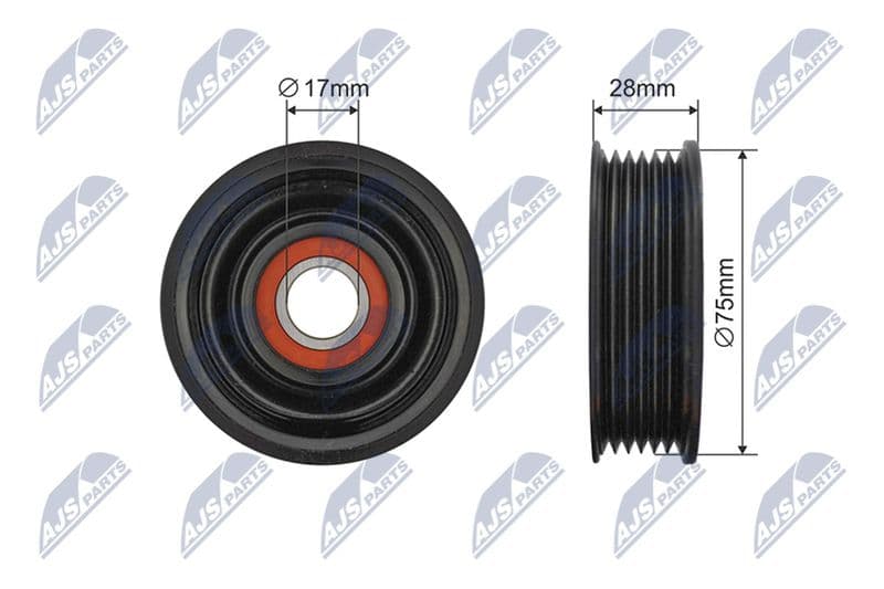 rola intinzator,curea transmisie NTY RNK-MZ-017