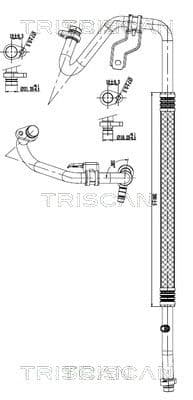 conducta presiune variabila,aer conditionat TRISCAN 9010 10031