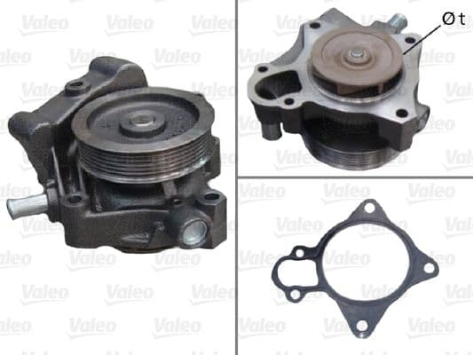 Pompă de apă, răcire motor VALEO 506961