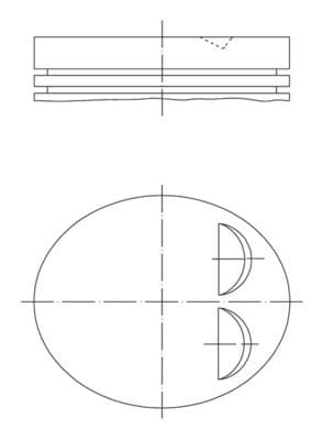 Piston MAHLE 039 PI 00122 002