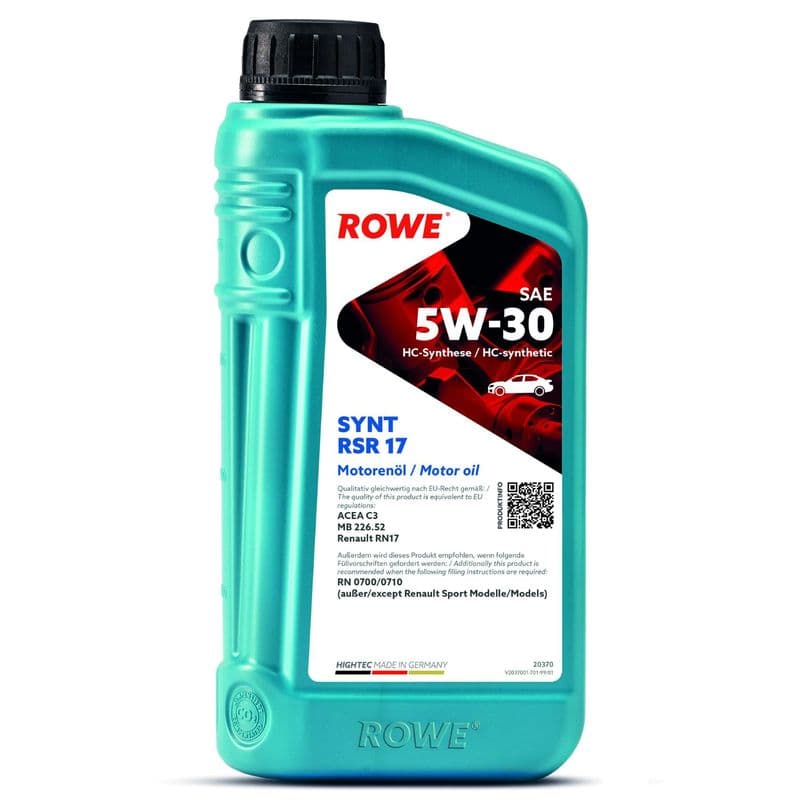 ulei de motor ROWE HIGHTEC SYNT RSR 17 SAE 5W-30 20370-0010-99