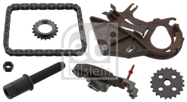 Set lant, antrenare pompa ulei FEBI BILSTEIN Full Kit 47978