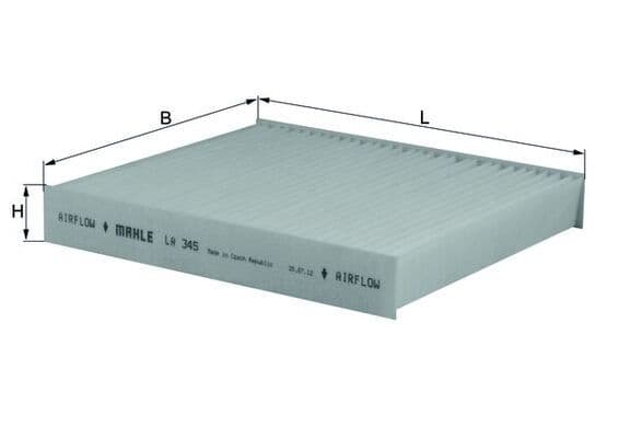 Filtru, aer habitaclu KNECHT LA 345