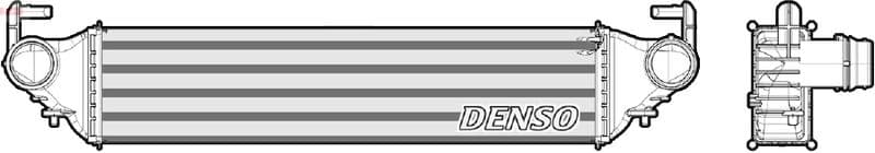 Intercooler, compresor DENSO DIT09126