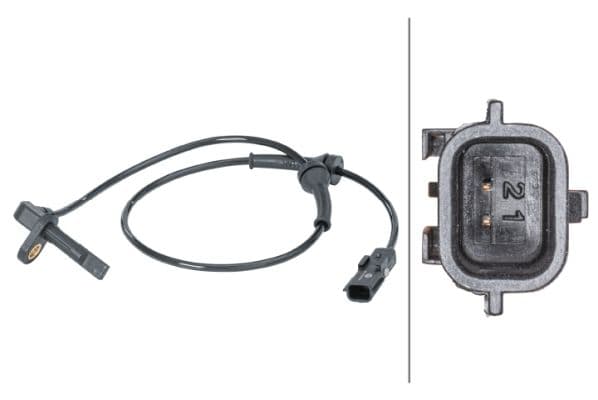 senzor,turatie roata HELLA 6PU 012 679-911