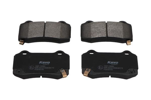 set placute frana,frana disc KAVO PARTS KBP-10062