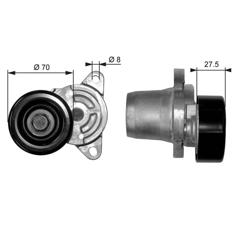 Intinzator curea, curea distributie GATES DriveAlign™ T38454