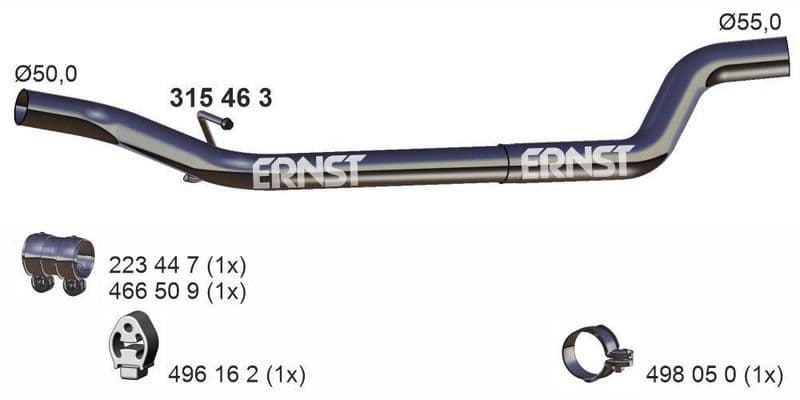 Racord evacuare ERNST 315463