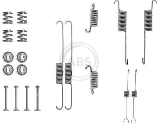 Set accesorii, sabot de frana ABS 0615Q