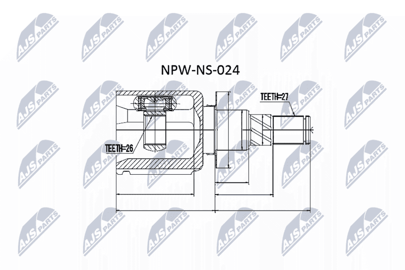 Set articulatie, planetara NTY NPW-NS-024