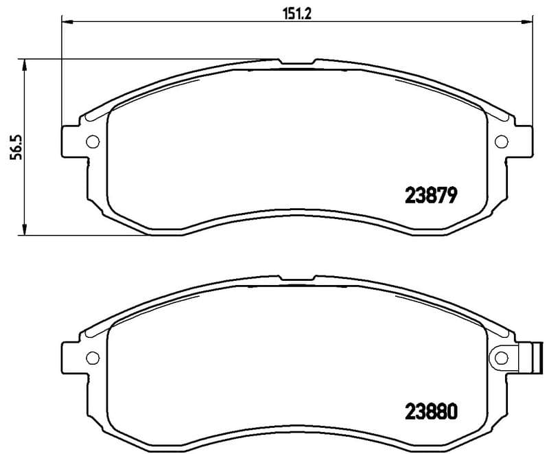 set placute frana,frana disc BREMBO PRIME LINE P 54 033