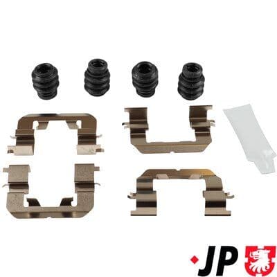 Set accesorii, placute frana JP Group JP 3364002810