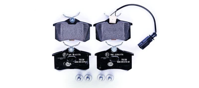 set placute frana,frana disc HELLA-PAGID 8DB 355 018-601