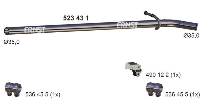 Racord evacuare ERNST 523431