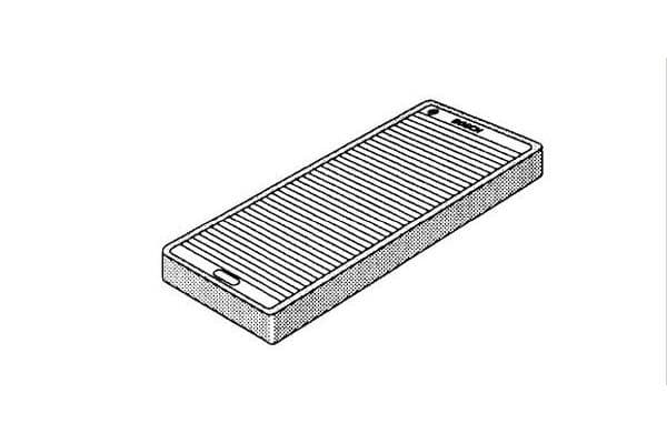 Filtru, aer habitaclu BOSCH 1 987 431 051