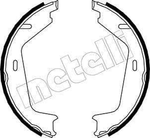 Set saboti frana, frana de mana METELLI 53-0479