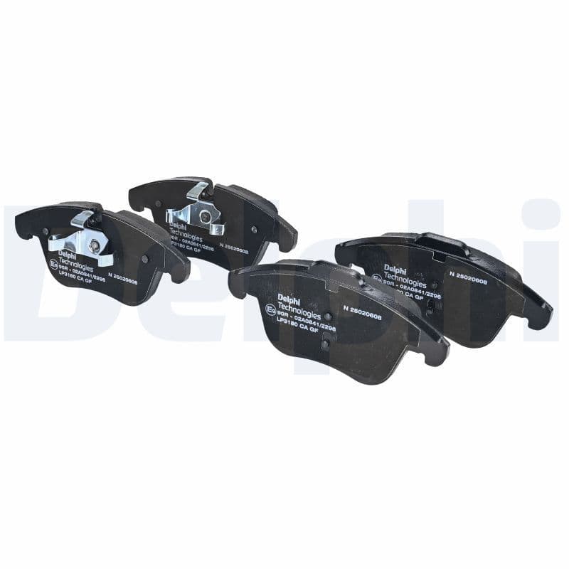 set placute frana,frana disc DELPHI LP3180