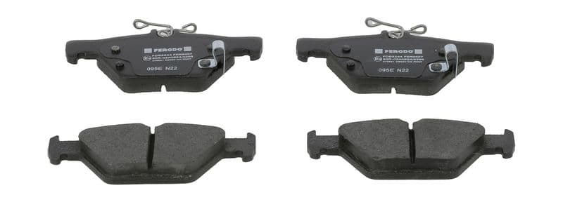set placute frana,frana disc FERODO PREMIER ECO FRICTION FDB5244