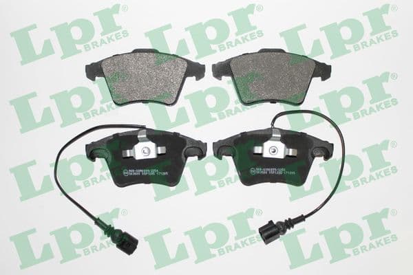 set placute frana,frana disc LPR 05P1285