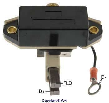 Regulator, alternator WAI Transpo IB386