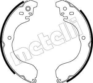 Set saboti frana METELLI 53-0296
