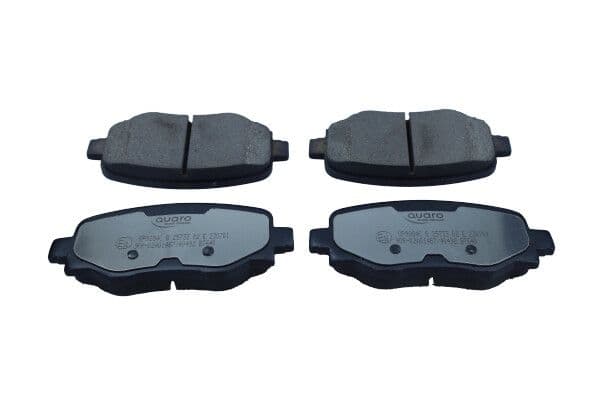 set placute frana,frana disc QUARO SILVER CERAMIC QP9284C